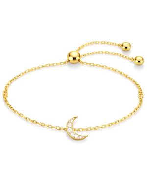 Donatello Gian Cz Adjustable Bracelet - Metallic