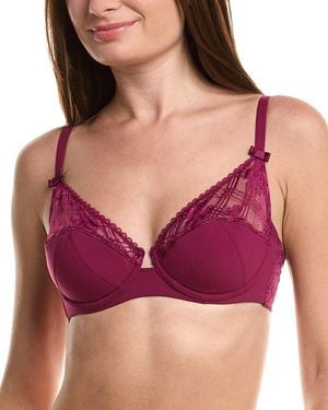 Simone Perele Simone Perele Victoire Push-Up Underwire Bra - Purple