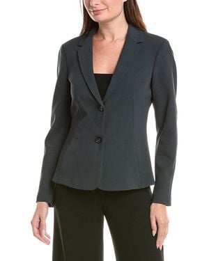 Theory Admiral Crepe Shaped Blazer - Red