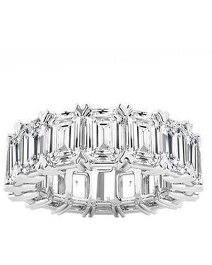 Lab Grown Diamonds 14K 12.00 Ct. Tw. Lab Grown Diamond Eternity Ring - White