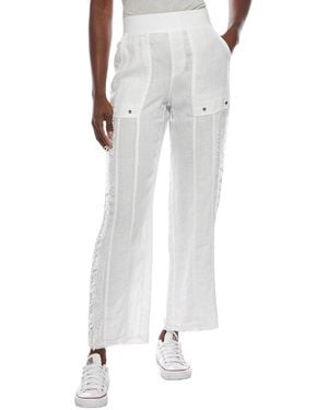 XCVI Sanfrid Linen Pant - White