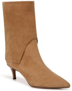 Franco Sarto Alberta Leather Boot - Brown