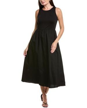Anne Klein Harmony Midi Dress - Black