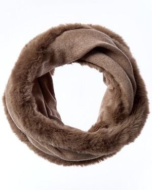 La Fiorentina Infinity Scarf - Brown
