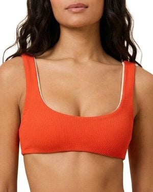Solid & Striped The Elle Reversible Top - Red