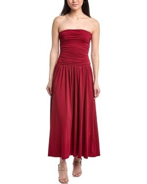 IPPONELLI Sleeveless Maxi Dress - Red