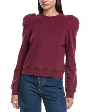 Rebecca Minkoff Jade Sculpted Sweatshirt - Red