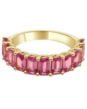 Sabrina Designs 14K 3.15 Ct. Tw. Diamond & Sapphire Ring - Pink