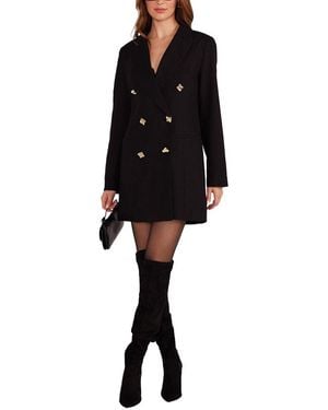 MINKPINK Nora Blazer Dress - Black