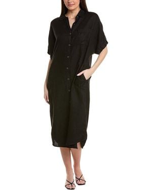 Velvet By Graham & Spencer Sandra Linen Maxi Dress - Black