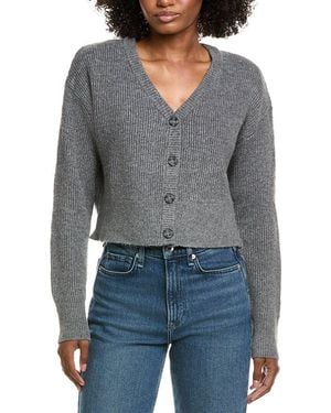 Vintage Havana Sweater Terry Cardigan - Grey