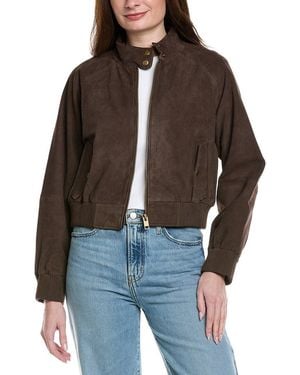 Walter Baker Bowie Suede Jacket - Brown