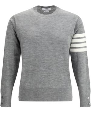 Thom Browne Wool Jumper - Grey