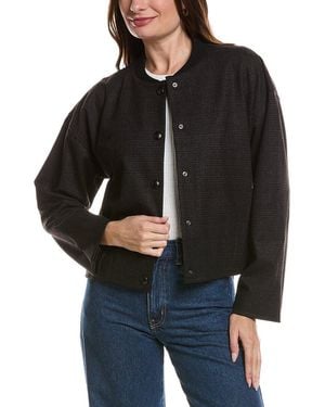 Wit & Wisdom Bomber Jacket - Black