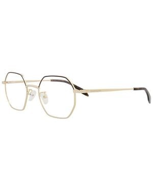 McQueen Am0338O 49Mm Optical Frames - Metallic