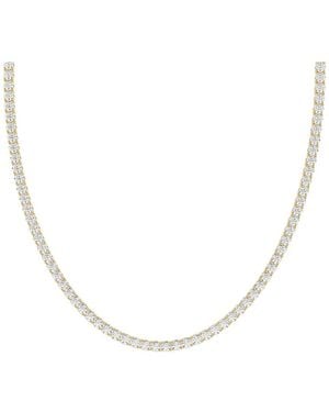 Lab Grown Diamonds 14K 15.00 Ct. Tw. Lab-Grown Diamond Necklace - Natural