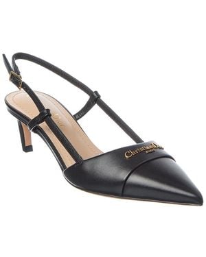 Dior My Leather Slingback Pump - Metallic