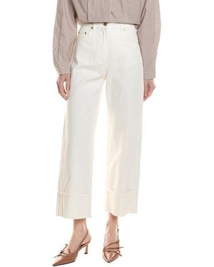 Max Mara Cervia Long Trouser - White