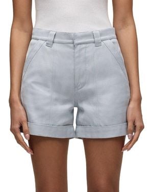Hudson Jeans Trouser Short Herringbone High R Short - Blue
