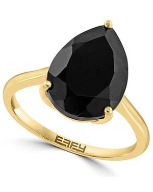 Effy Fine Jewelry 14K 5.35 Ct. Tw. Onyx Ring - Multicolour