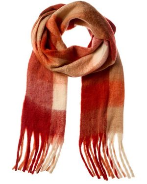 La Fiorentina Plush Scarf - Red