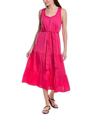 Tommy Bahama Sunrise Shores Midi Sundress - Pink