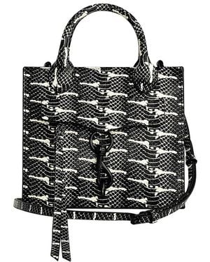 Rebecca Minkoff Megan Mini Leather Tote - Black