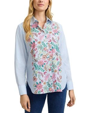Foxcroft Meghan Shirt - Blue