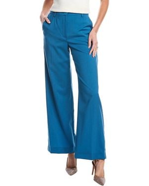 Weekend by Maxmara Visivo Wool Trouser - Blue