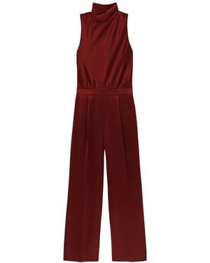 Reiss Farah Jumpsuit - Red