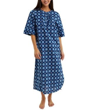 Draper James Tyra Maxi Dress - Blue