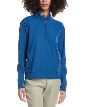 adidas Ultimate Quarter Zip Pullover - Blue