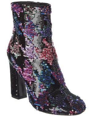 Roger Vivier Sequin Bootie - Blue
