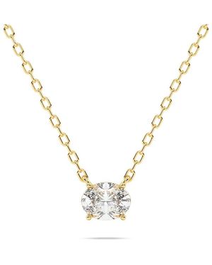 Lab Grown Diamonds 14K 0.75 Ct. Tw. Lab-Grown Diamond Necklace - Metallic