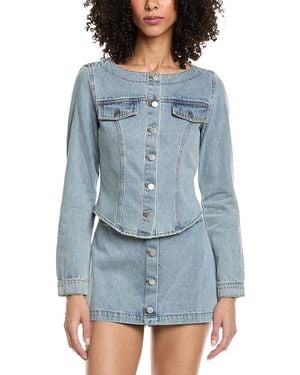 Amanda Uprichard Scorpio Top - Blue