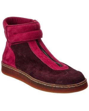 Arche Vanity Leather Sneaker - Red