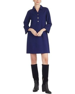 Draper James Lyla Shirtdress - Blue