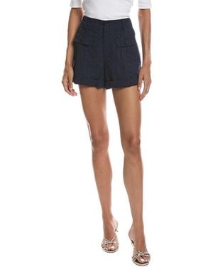 Cece Cuffed Short - Blue