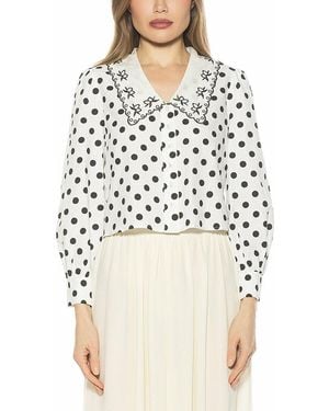 Alexia Admor Issey Blouse - Natural