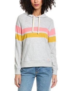 Faherty Sunwashed Slub Hoodie - Gray