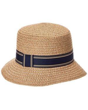 Vince Open-Weave Straw Hat - Natural