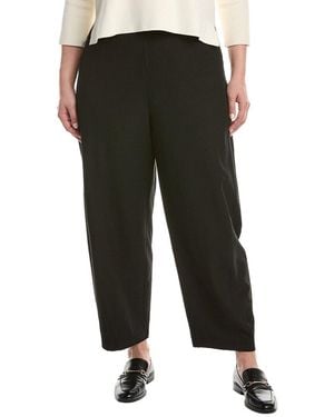Eileen Fisher Plus Lantern Pant - Black