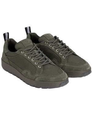 GREATS Ravine Suede Trainer - Green