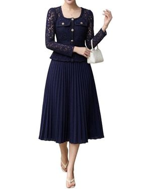 BRC By BURRYCO Midi Dress - Blue