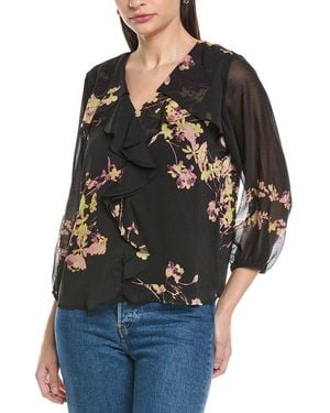 Vince Camuto Ruffle Blouse - Black