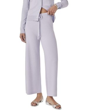 Splendid Christa Crop Sweater Pant - Purple