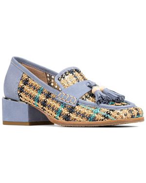 Donald J Pliner Arroyo Raffia Loafer - Blue