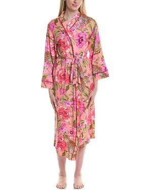 Room Service Pjs Maxi Robe - Red