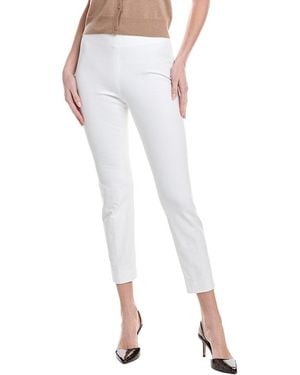 Lafayette 148 New York Stanton Ankle Pant - White