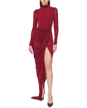 Ronny Kobo Sera Maxi Dress - Red